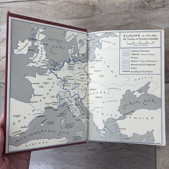 Vtg Rousseau & Revolution Hardcover Coffee Table Book History Civilization Decor - Picture 11 of 12